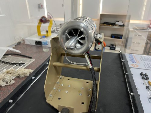 Jet Motoru Eğitim Test Platformu